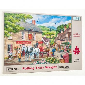 Haus der Rätsel XXL‑Mitziehpuzzle – 500 Teile