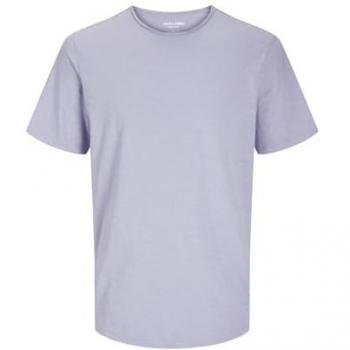 Jack & Jones Rundhalsshirt JJEBASHER TEE O‑NECK SS – einfarbig, Größe S