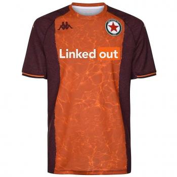 Kappa Maillot Extérieur Red Star 2021-2022 Orange Medium Adultes