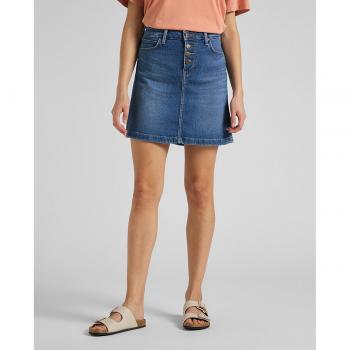 Falda A-Line con Botones Lee para Mujer