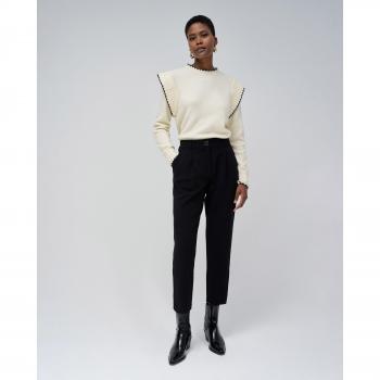 Pantalón Chino Liso de Tiro Medio Salsa Jeans