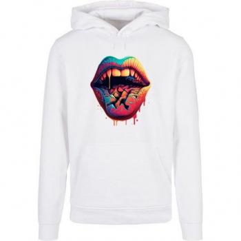 Herren Hoodie Drooling Lips von F4NT4STIC