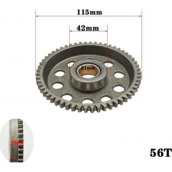 Motorcycle Overrunning Clutch Gear Bearing Holder for Zongshen CB250cc
