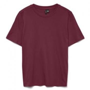 Vero Moda T-shirt Paulina 10316991 Rosso Regular Fit