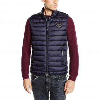 Napapijri Men's AERONS Vest, Blue (BLU MARINE), Medium