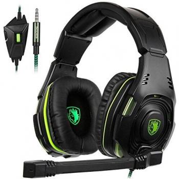 SADES SA‑938 auriculares gaming de diadema cerrados USB y micrófono con cable jack 3.5 mm