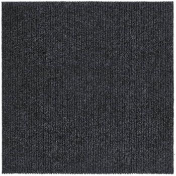 Vidaxl Dirt Trapper Rectangular Carpet for Runners, 100 cm (W) x 100 cm (L), Anthracite Color
