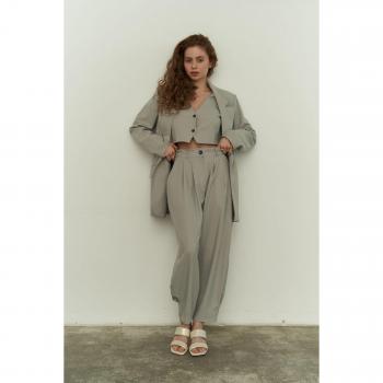 Polly Gray Triple Threat Jacket Set