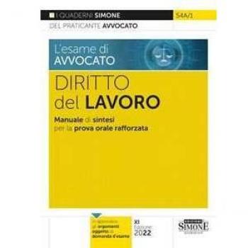 L' esame di avvocato. Diritto del lavoro. Manuale di sintesi per la prova orale rafforzata