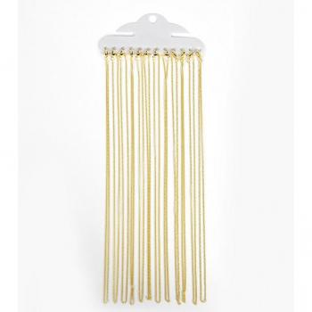12Pcs 45cm Curb Link Chains for Necklace Making