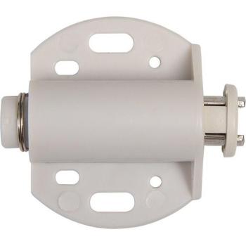 Magnetic Furniture Door Catch with Round Plate and Free Screws