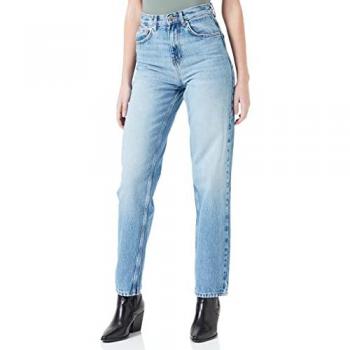 Jeans Recto Only Robyn Azul Pastel