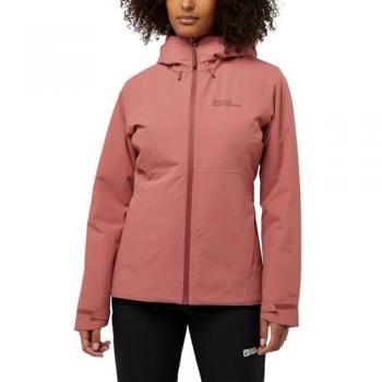Whisper Ins Jacket by Jack Wolfskin, Mineral Red, Size S, Women's