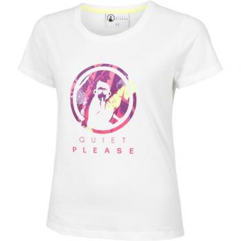 Quiet Please Bold Graphic T-Shirt L