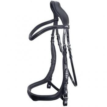 Equitus Delta Black/Silver Bridle