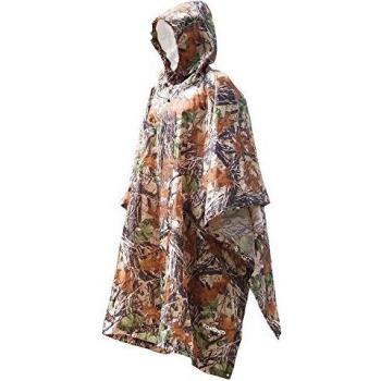 Camping‑Profi‑Regencape mit Kapuze: Zeltplane, Tarp & Schutz für Radfahrer