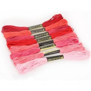 8pcs/Set Cotton Cross Stitch Floss
