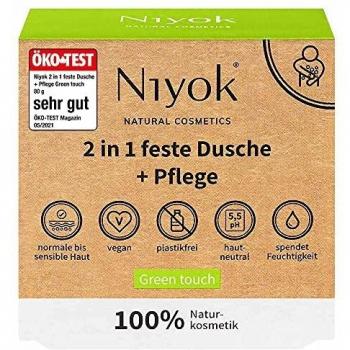 Niyok 2in1 Soin-Douche, Green Touch (80 g)