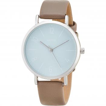 Rufus Women's Fieldwork Analog Watch, Gray Leather Strap