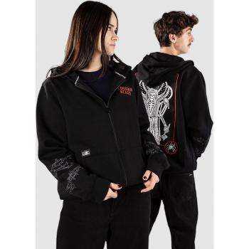 Schattenklasse Mondvoll Sweater Schwarz