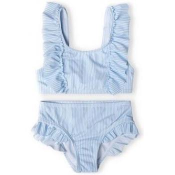 Minoti Striped Bikini with Ruffles