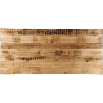 140x60x2.5 cm Live Edge Solid Wood Table Top