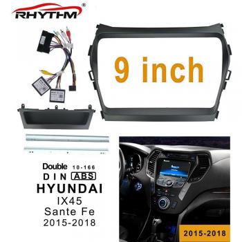 Instalación de Panel 2Din 9 para HYUNDAI IX45/SANTA FE