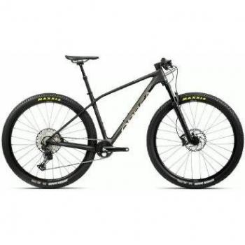 Bicicleta Orbea Alma M20 Carbon 2024 Baobab Brown y Green Gold