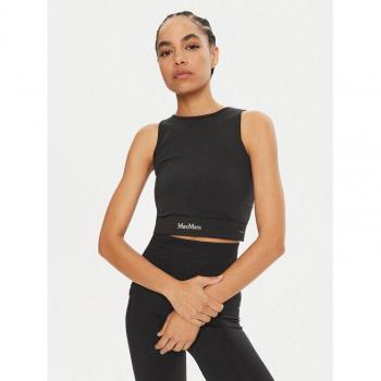 Schwarzes Max Mara Leisure‑Top (URAGO) – Slim‑Fit, SKU 2426366208