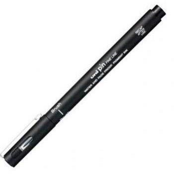 Evidenziatore a Pennello Uni‑Ball Dauermarker S, Grigio Scuro, 12 Unità