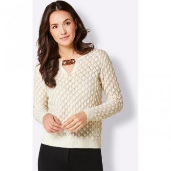 Luxe Kaschmir-Wollpullover