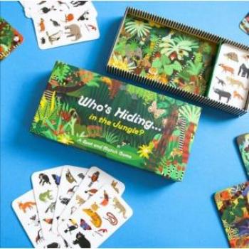 Who’s Hiding in the Jungle? : A Spot and Match Game