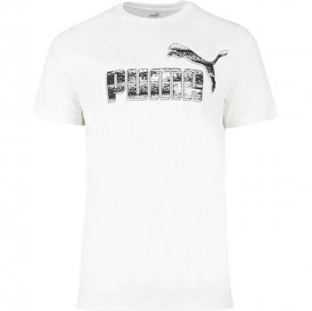Talla XL Camiseta Puma Graphic Hombre Blanco