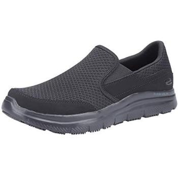 Skechers Flex Advantage Safety Sneaker Herren McAllen Sr – Schwarz, EU 42 / UK 8