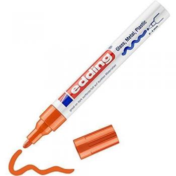 Feutre peinture brillante orange EDDING 750