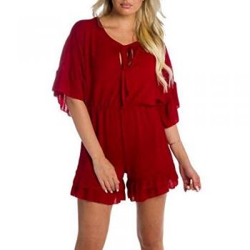 Glitzernder Jumpsuit im Short-Style One Size