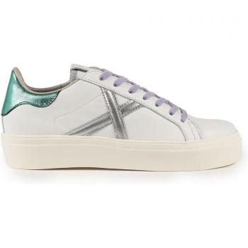 Chaussures Munich Rete Sky Blanc Vert T39