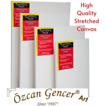 Cadre carré en bois pour peinture acrylique