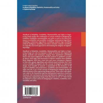 Handbook of Reliability Availability Maintainability and Safety in Engineering Design