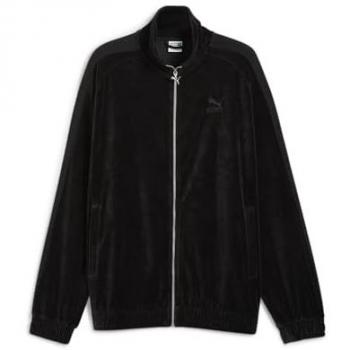 Giacca di felpa T7 nera oversize Puma per donne S
