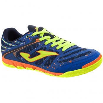 JOMA Super Regate, Botas de Futsal Unisex Adulto, Azul (Royal-Fluor)