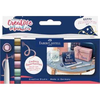 Faber-Castell 6er Set Goldfaber Marker Glückliche Anlässe