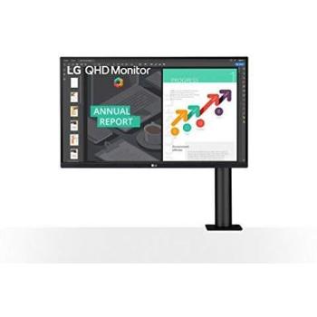 LG 27QN880-B Ergo Monitor