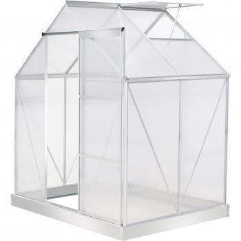 Outsunny 6' x 4' Aluminium Frame Greenhouse