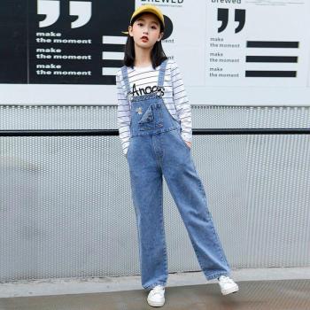 Freundlicher Jeans Overall für Mädchen, Schulmode 5-14 Jahre