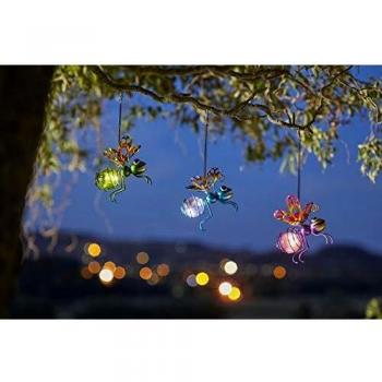 Solar-Powered Garden Bug Light