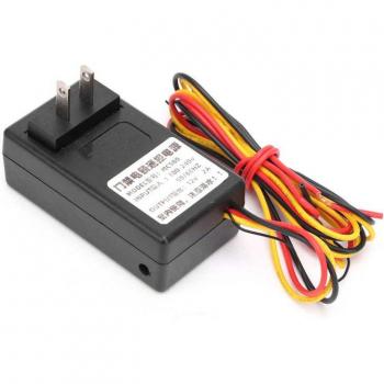 Fuente de Poder Inteligente 12V 2A con Control Remoto para Dispositivos de Motor y Seguridad, Enchufe US 100-200V