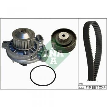 INA Waterpomp met distributieriem set 530 0152 30 voor VW, AUDI, VOLVO