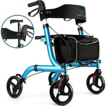 Seniorenrollator leicht und faltbar mit Sitzgelegenheit