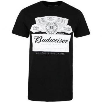 Budweiser Heren T-shirt met Merkteken